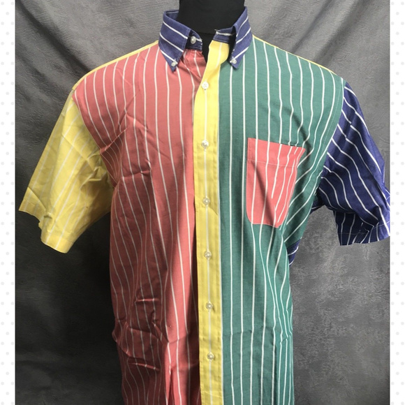 Brooks Brothers Other - Colorful Brooks Brothers Short Sleeve Button Down
